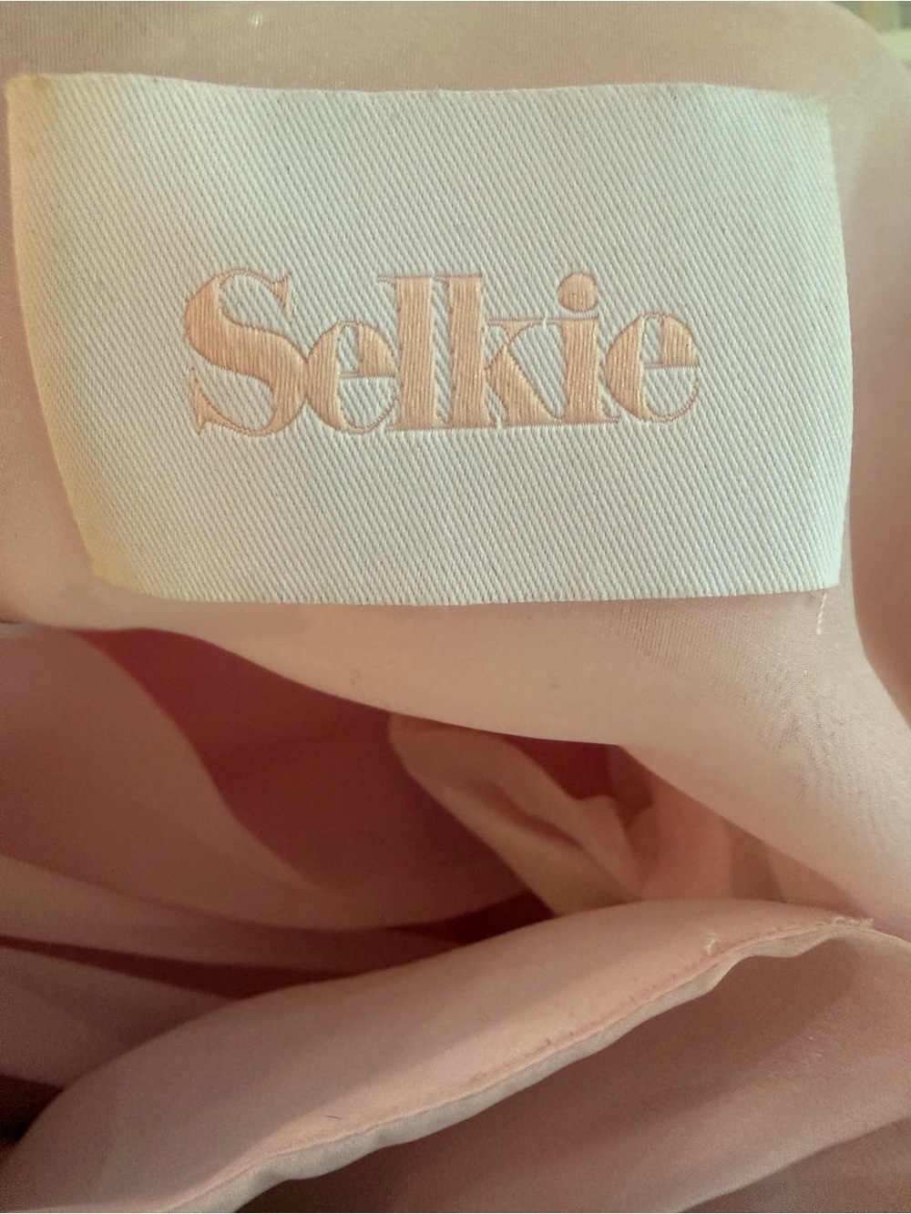 Selkie The Puff Dress in Angel Delight, Size M - Picture 7 of 8